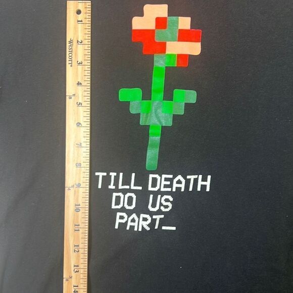 RSQ collective “ till death do us part” T-shirt - Men Large - Picture 2 of 6
